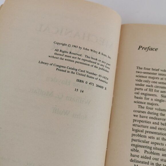 1964 Structure and Properties of Materials Vol III Mechanical Behaviour Book - Picture 4 of 9